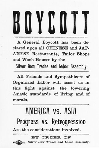 boycott poster