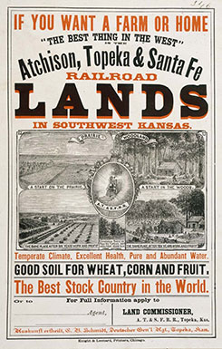 Atchison,-Topeka,-Santa-Fe-Railroad poster