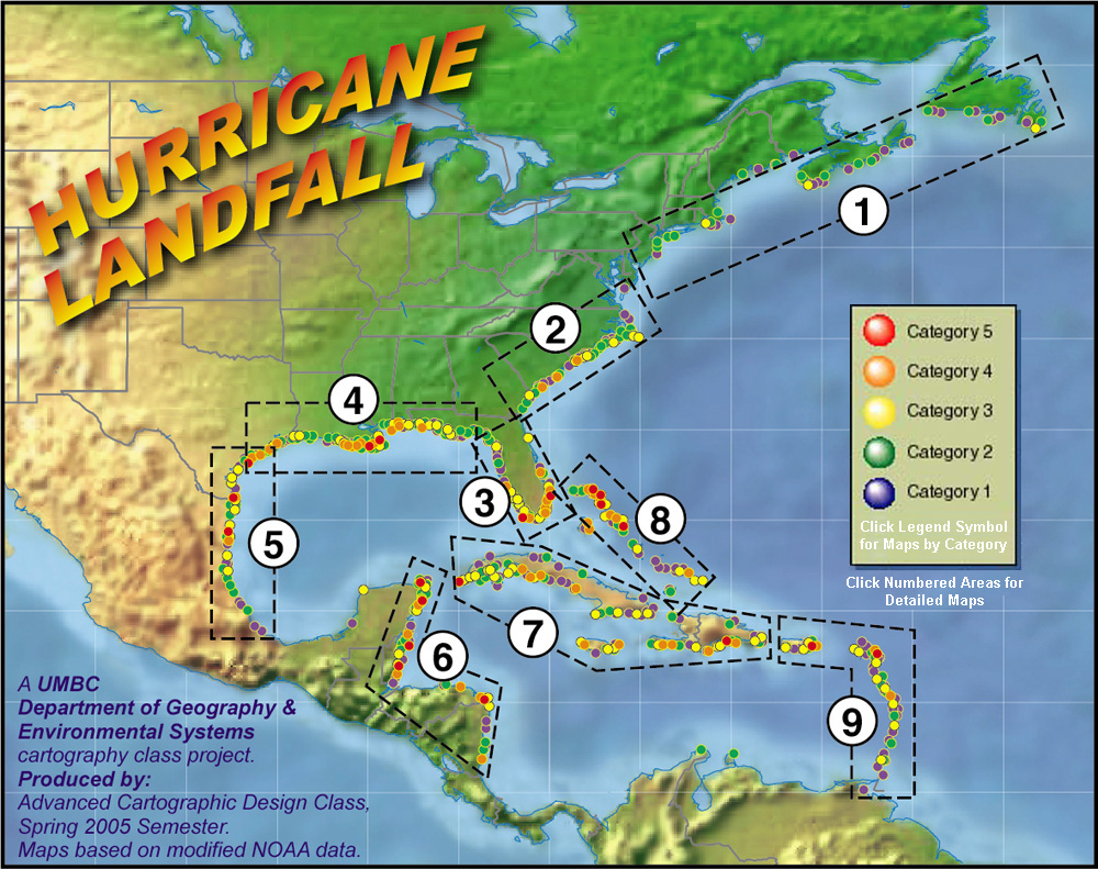Hurricane Landfalls